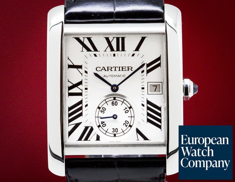 Image of Cartier Tank MC Silver Dial SS Automatic 