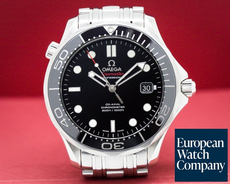 Image of Omega Seamaster Professional Black Dial Co-Axial SS / SS 