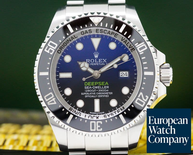 Image of Rolex Sea Dweller Deep Sea Deep Blue JAMES CAMERON 