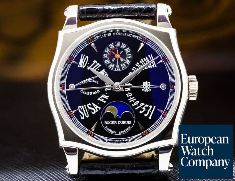 Image of Roger Dubuis S4057720 Sympathie 18K White Gold Perpetual Calendar Double Retrograde