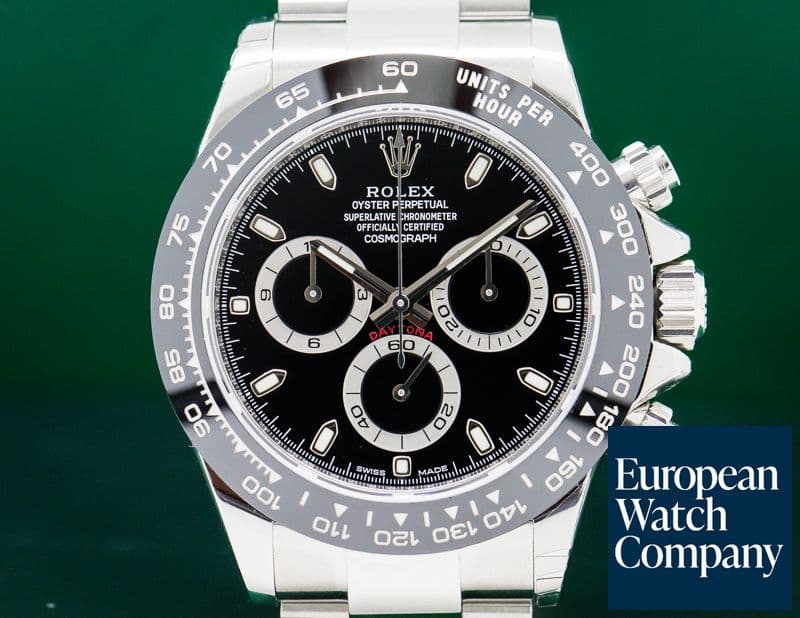 Image of Rolex Daytona Ceramic Bezel SS / Black Dial UNWORN
