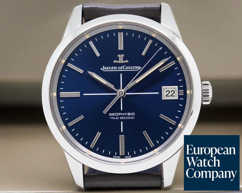Image of Jaeger LeCoultre Geophysic True Second SS Blue Dial
Limited Edition 