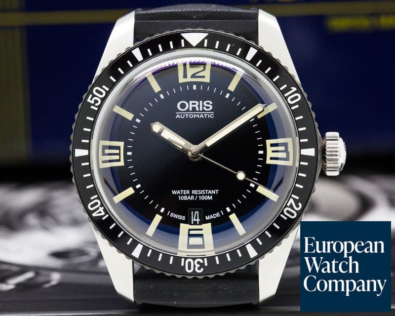 Image of Oris Divers Sixty Five SS Black Dial
