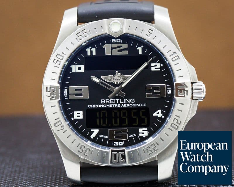 Image of Breitling Aerospace EVO Titanium /  Black Dial