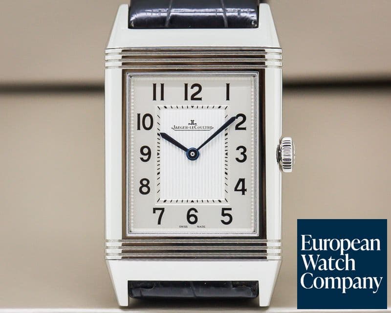 Image of Jaeger LeCoultre Grande Reverso Ultra Thin Silver Dial SS


