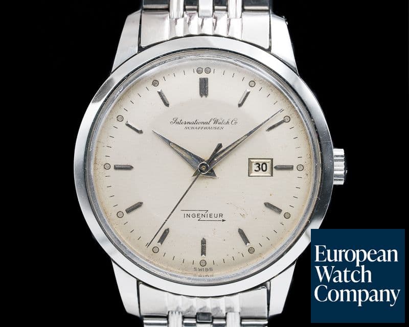 Image of IWC Vintage Ingenieur SS Silver Dial ORIGINAL BRACELET