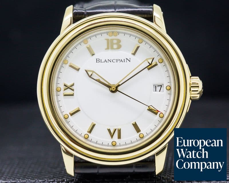 Image of Blancpain Leman Automatic 18K Yellow Gold