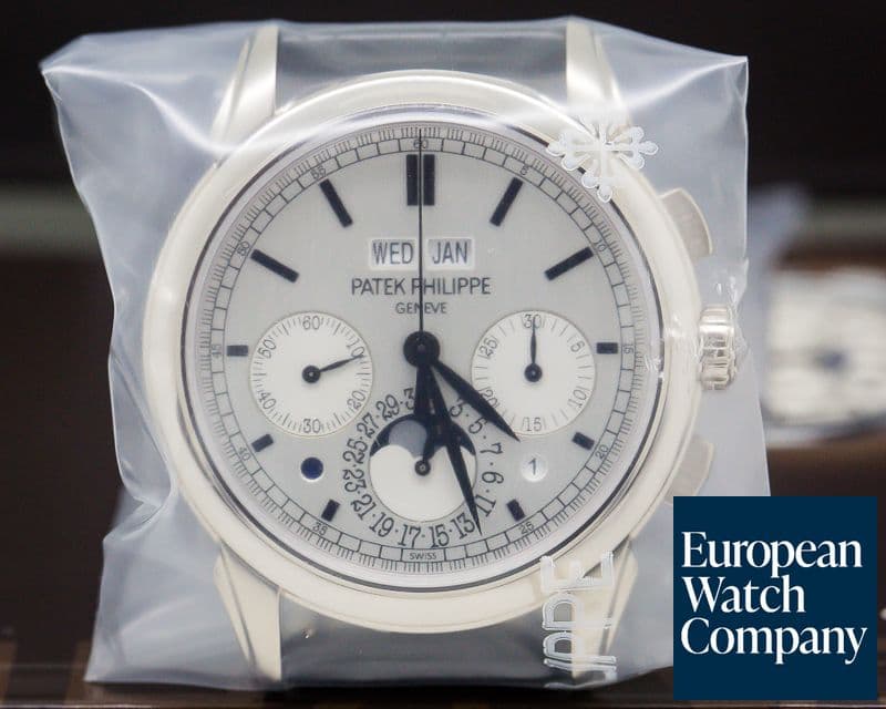 Image of Patek Philippe Perpetual Calendar Chronograph 18K White Gold SEALED