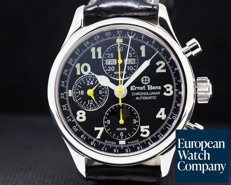 Image of Ernst Benz Chronolunar 7751 Automatic SS 40mm