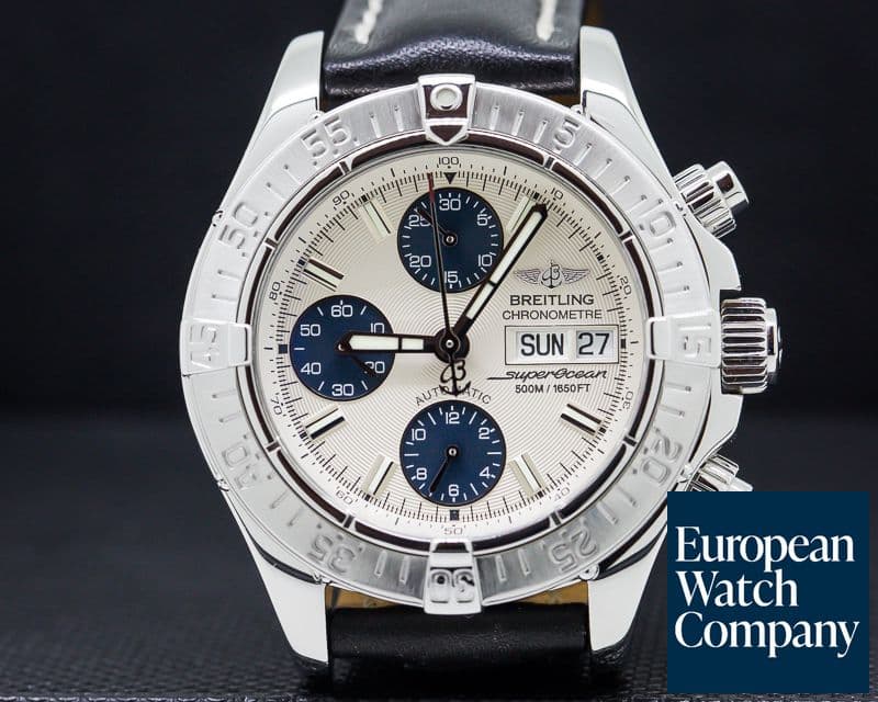 Image of Breitling Super Ocean Chronograph SS White Dial 42MM