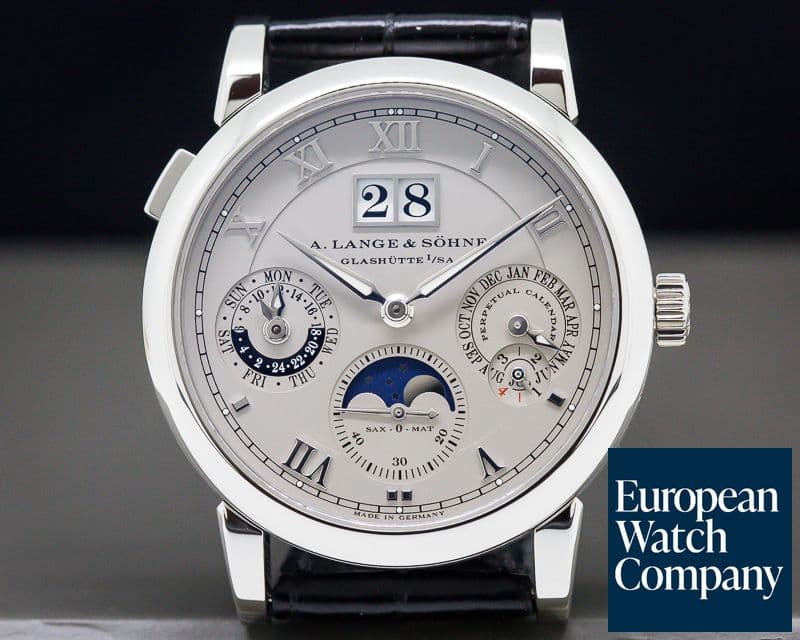 Image of A. Lange and Sohne Langematik Perpetual Calendar Platinum