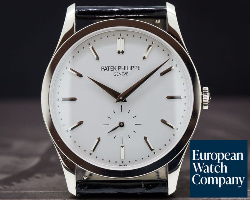 Image of Patek Philippe Calatrava 18K White Gold Manual Wind