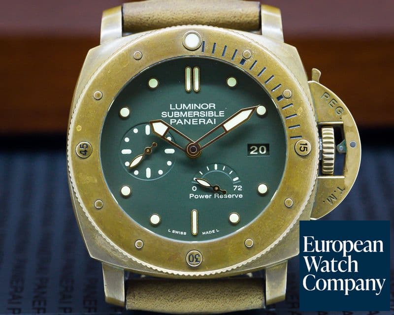 Image of Panerai Luminor Submersible 1950 BRONZO 3 Days Automatic 