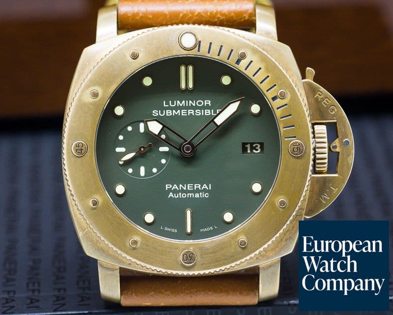 Image of Panerai Luminor Submersible 1950 BRONZO 3 Days Automatic