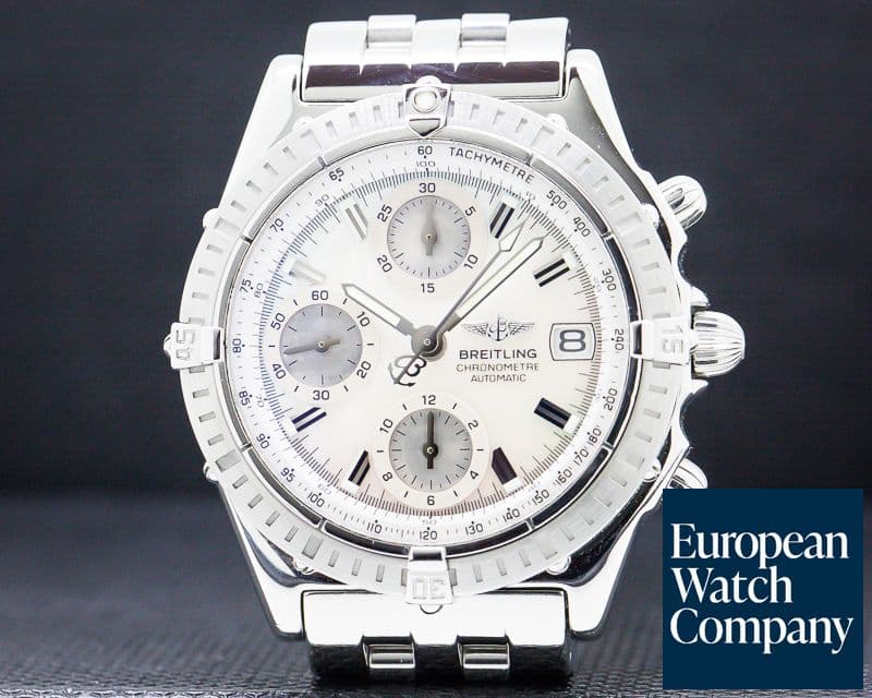 Image of Breitling Chronomat Chronograph MOP Dial SS