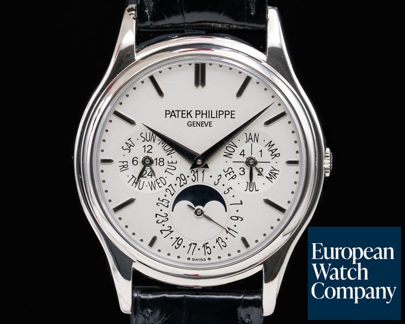 Image of Patek Philippe Perpetual Calendar 18K White Gold 