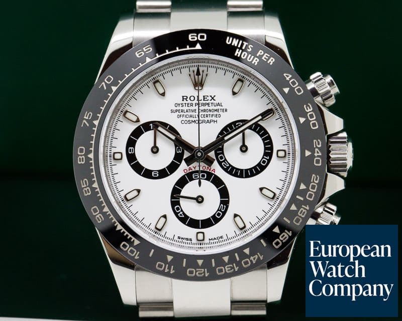 Image of Rolex Daytona Ceramic Bezel SS / White Dial