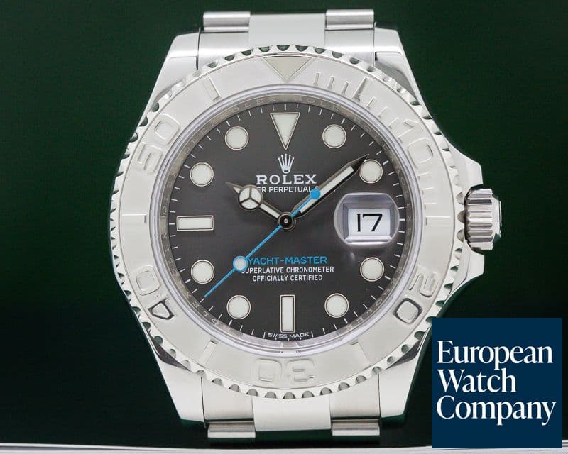 Image of Rolex Yacht Master SS Rhodium Dial / Platinum Bezel