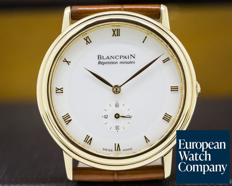 Image of Blancpain Repetition Minutes Yellow Gold 34MM