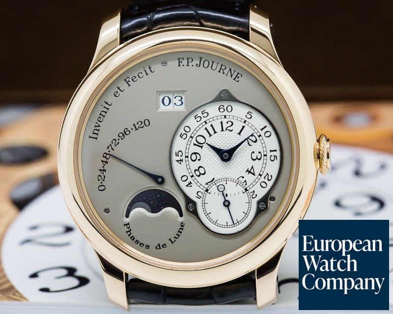 Image of F. P. Journe Octa Lune Automatic Rose Gold / Grey Dial 40MM