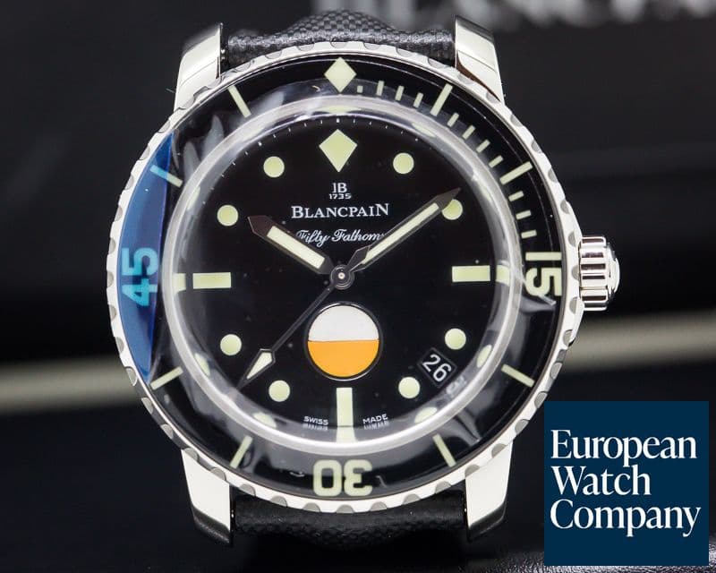 Image of Blancpain Tribute to Fifty Fathoms MilSpec SS LIMITED UNWORN
