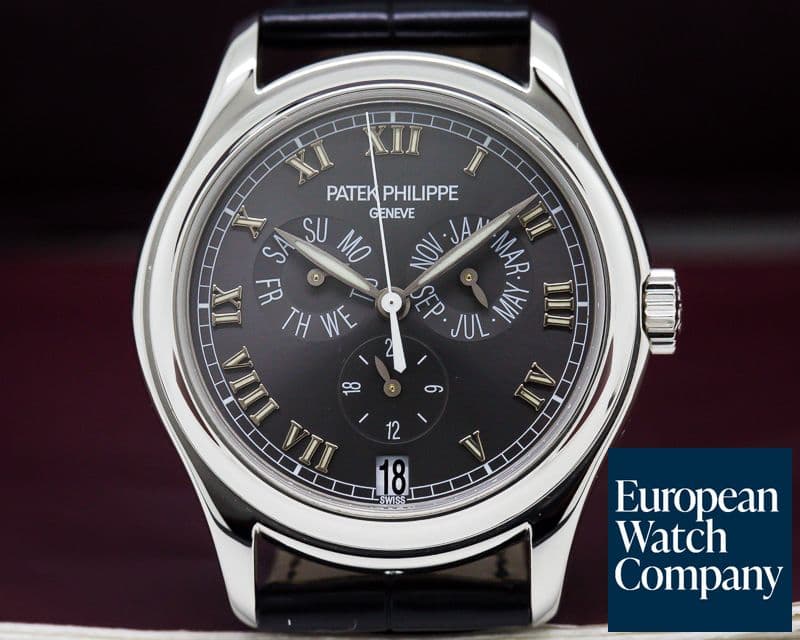 Image of Patek Philippe Annual Calendar Grey Dial Platinum 