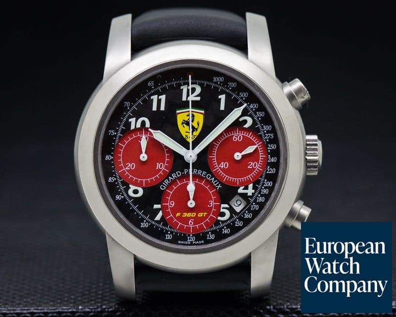 Image of Girard Perregaux Ferrari F360 GT Chronograph Titanium Limited / Carbon Fiber 
