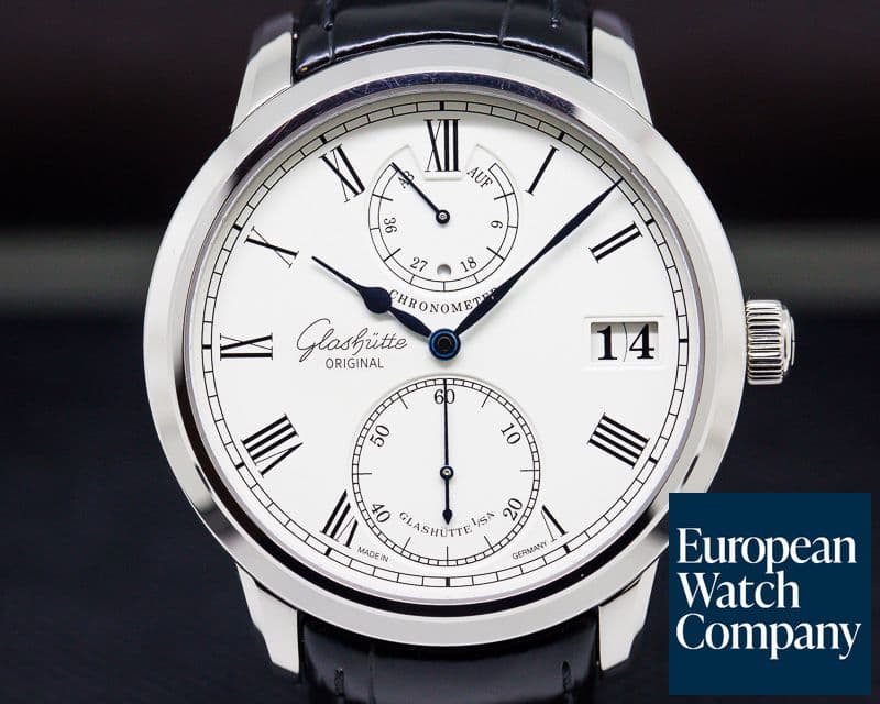 Image of Glashutte Original Senator Chronometer 18K White Gold