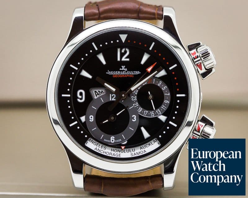 Image of Jaeger LeCoultre Master Compressor Geographic SS 
