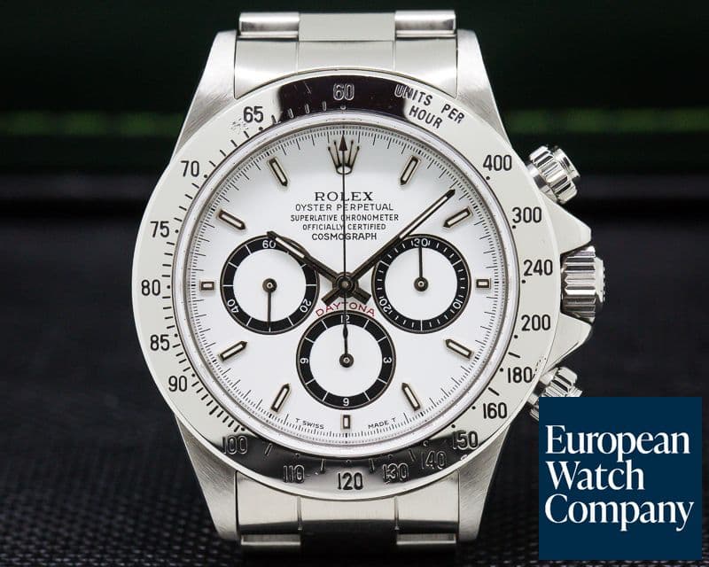Image of Rolex Daytona SS White Dial Zenith Movement INVERTED 6