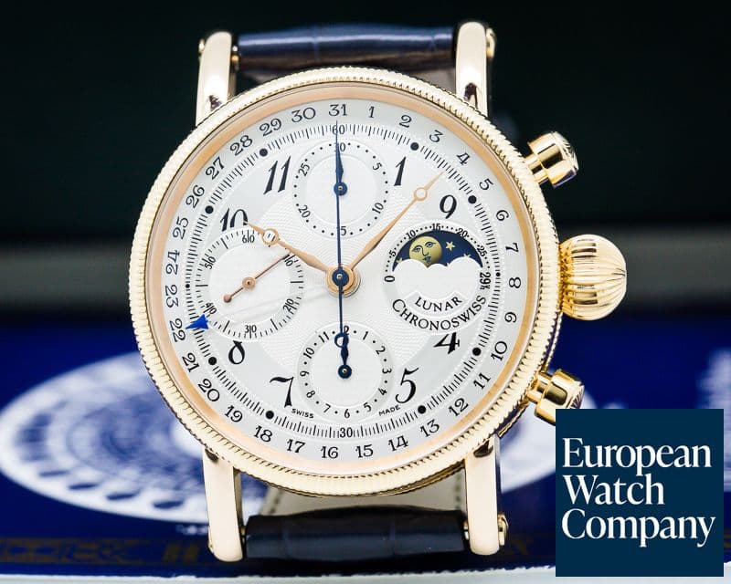 Image of Chronoswiss Lunar Chronograph 18k Rose Gold