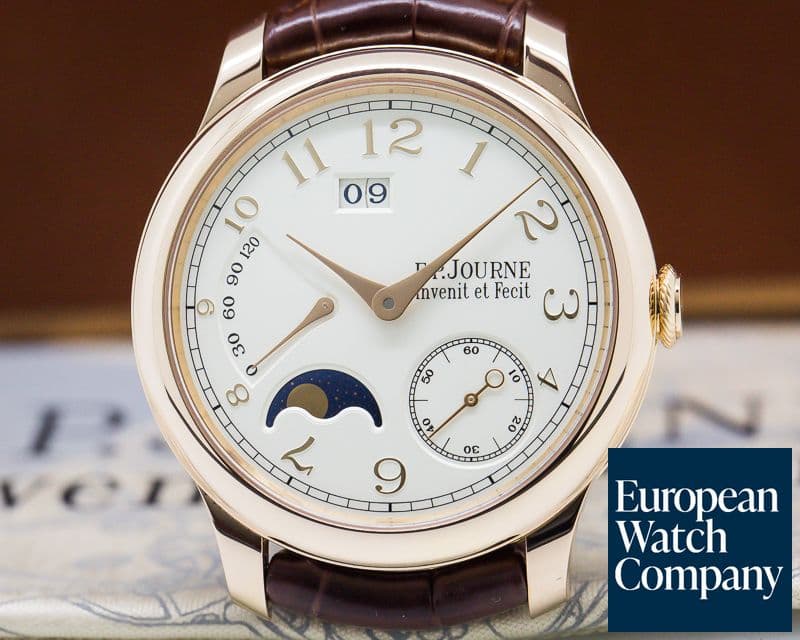 Image of F. P. Journe Octa Automatique Lune Red Gold / Gold Numbers 40mm