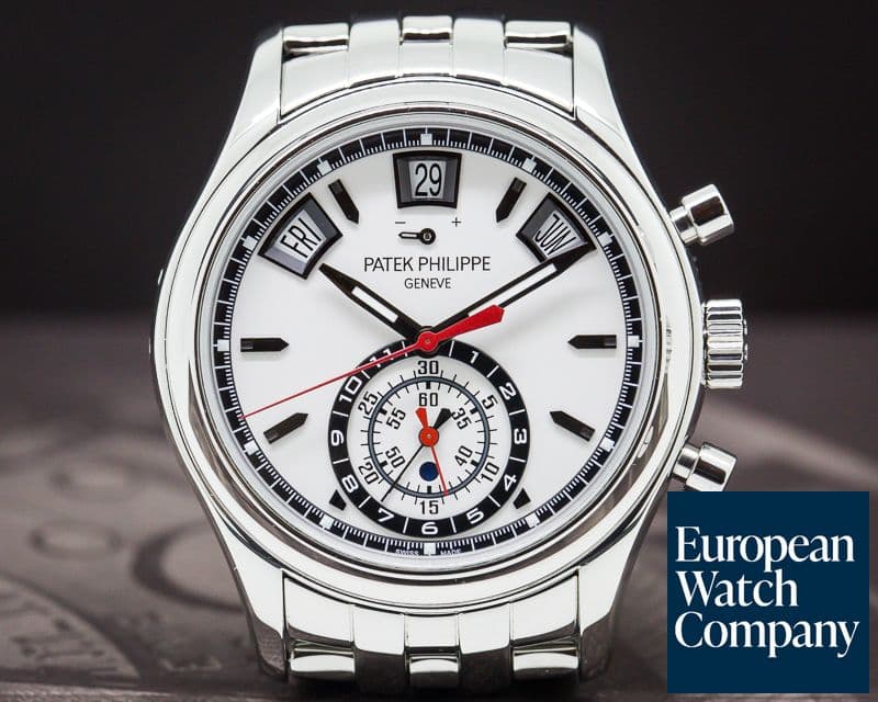 Image of Patek Philippe Annual Calendar Chronograph SS / SS 