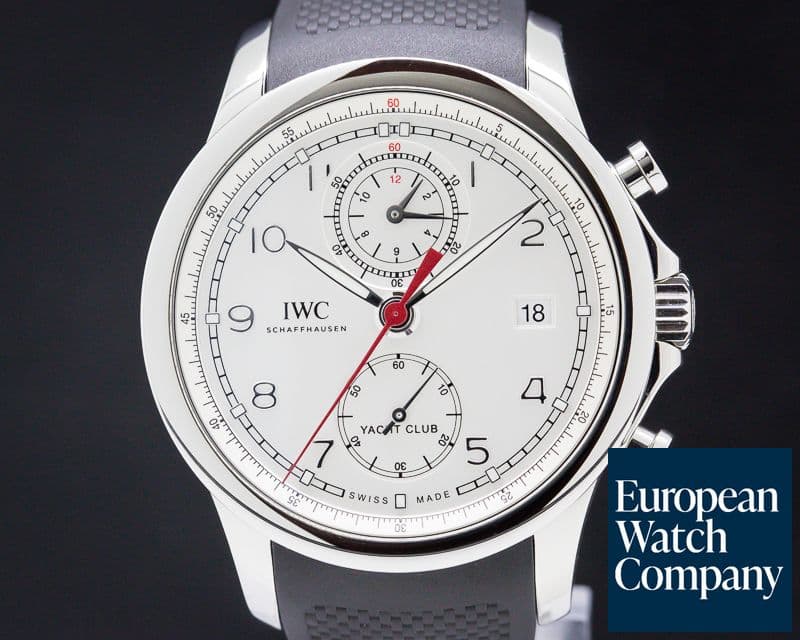 Image of IWC Portuguese Yacht Club Flyback SS Silver Dial 
