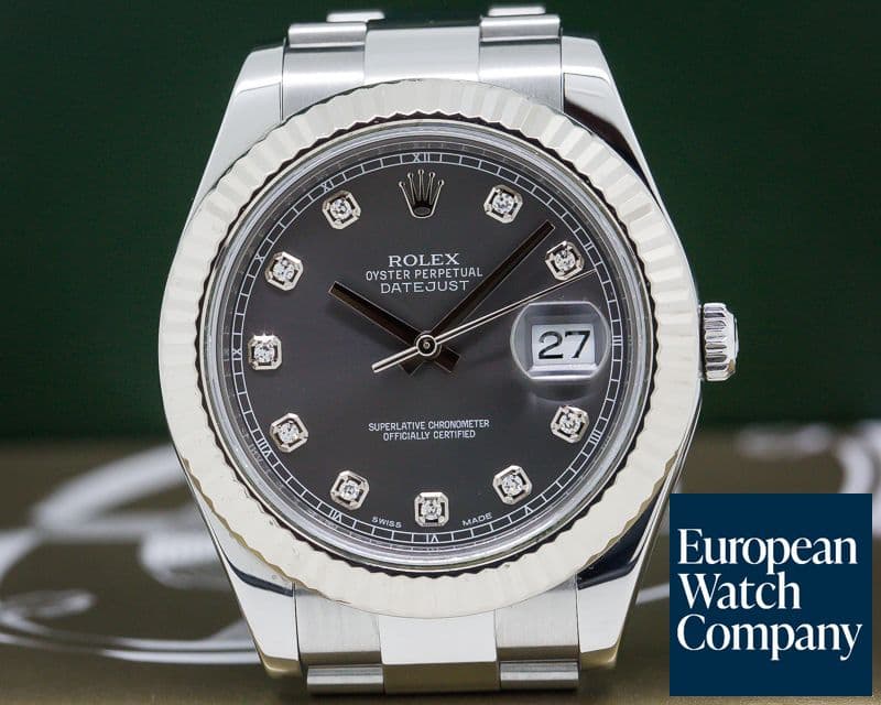 Image of Rolex Datejust II SS Grey
Diamond Dial