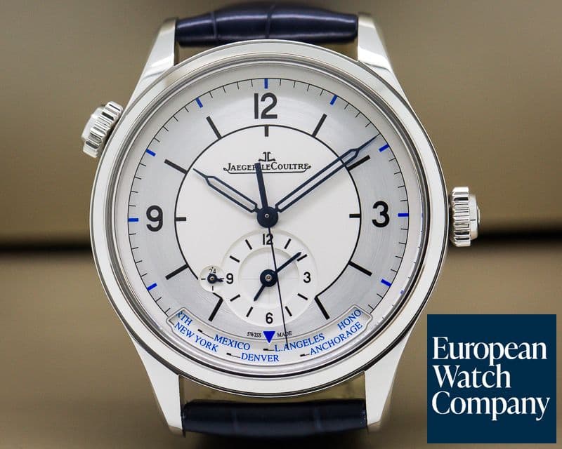 Image of Jaeger LeCoultre Master Geographic SS Sector Dial 39MM 
