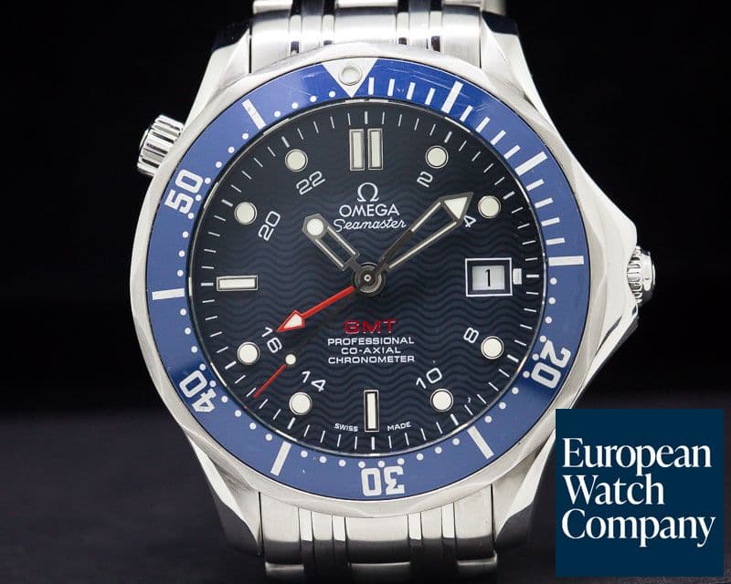 Image of Omega Seamaster Professional Blue GMT SS / SS