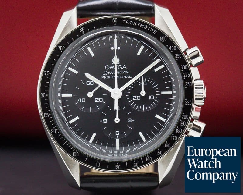 Image of Omega Speedmaster Professional Black Dial SS 