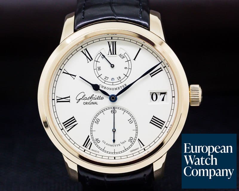Image of Glashutte Original Senator Chronometer 18K Rose Gold