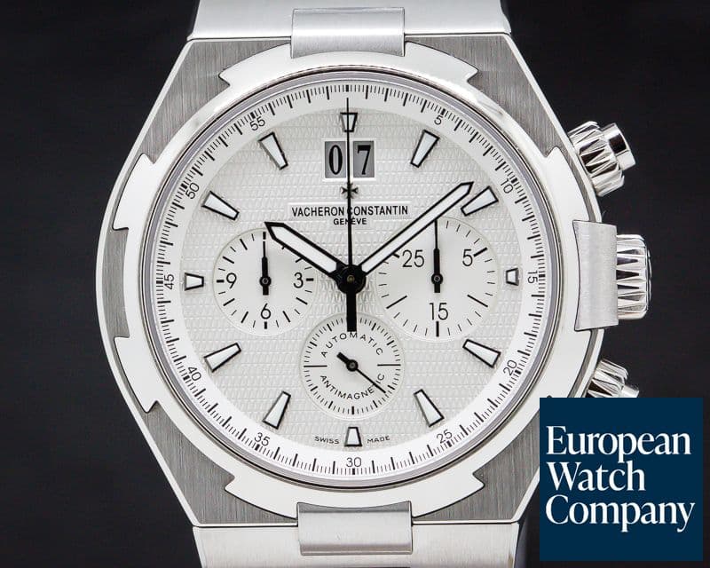 Image of Vacheron Constantin Overseas Chronograph White Dial SS / SS  