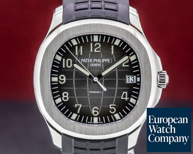 Image of Patek Philippe Aquanaut TIFFANY & CO SS /  Rubber Strap FULL SET
