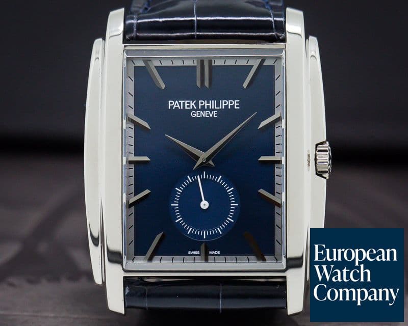 Image of Patek Philippe Gondolo 18K White Gold Blue Dial Manual Wind 