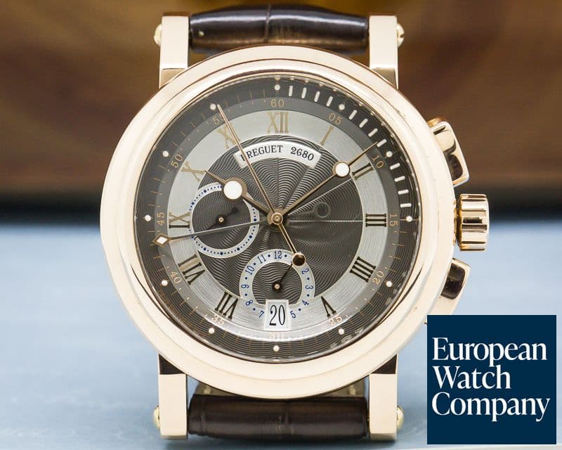 Image of Breguet Marine Chronograph 18K Rose Gold 