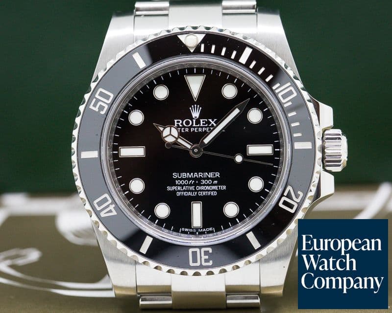Image of Rolex Submariner No Date Ceramic Bezel SS