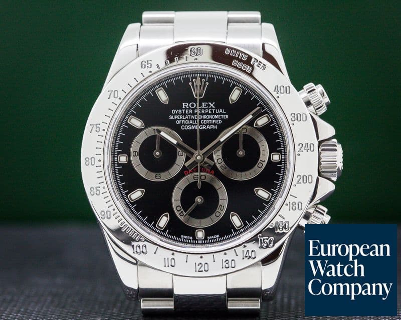 Image of Rolex Daytona Black Dial SS / SS
