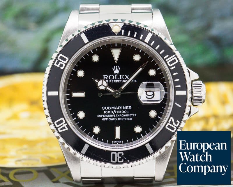 Image of Rolex Submariner SS Black Dial 