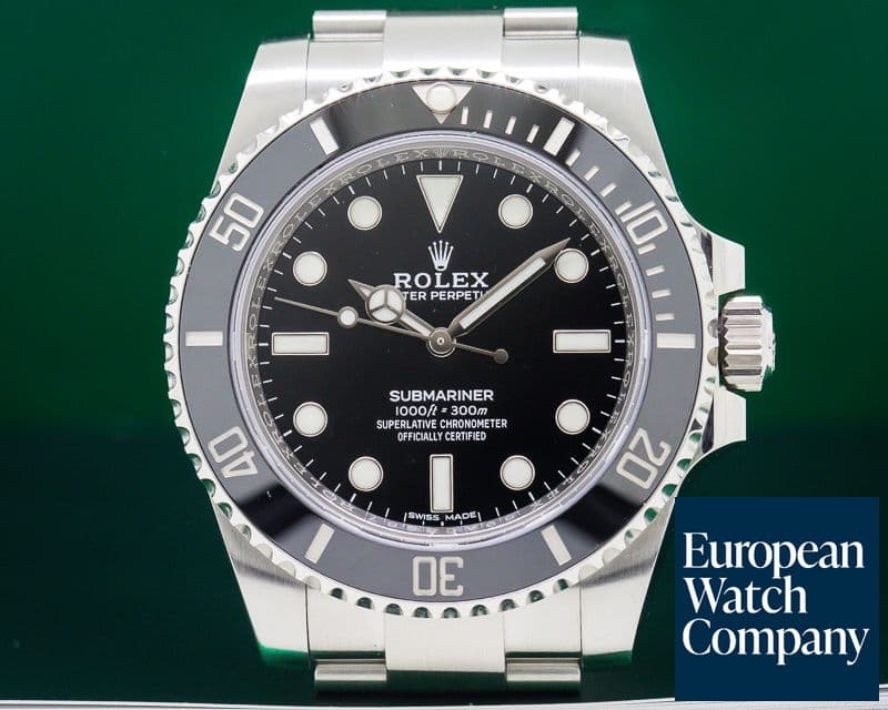 Image of Rolex Submariner No Date Ceramic Bezel SS