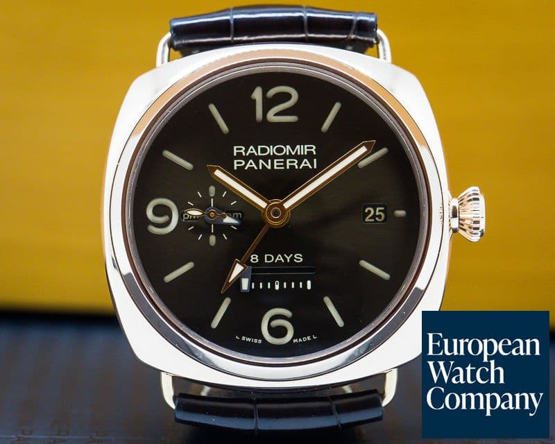 Image of Panerai Radiomir 8 Days GMT Oro Roso Special Edition 45MM