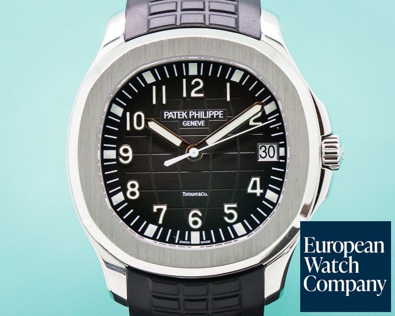 Image of Patek Philippe Aquanaut SS "TIFFANY & CO" + Rubber Strap & Buckle 