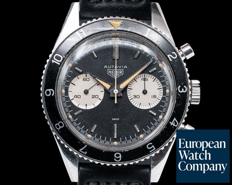 Image of Heuer 3646 Vintage Autavia Chronograph Circa 1960's